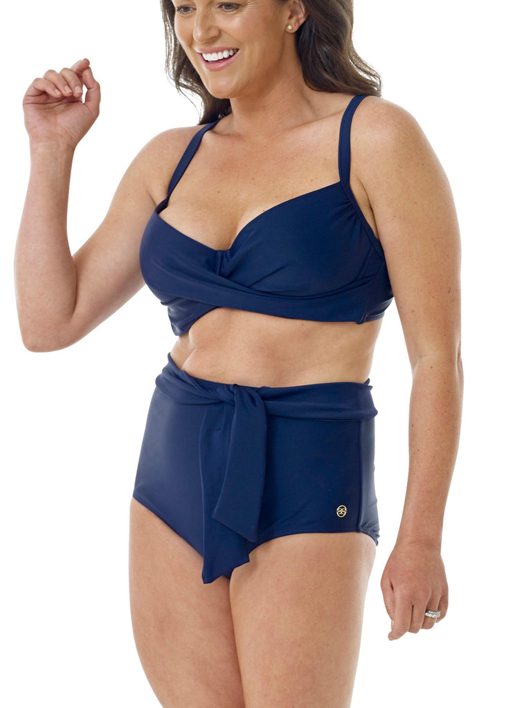 Loretta Underwired Bikini Navy - Seaspray Swimwear