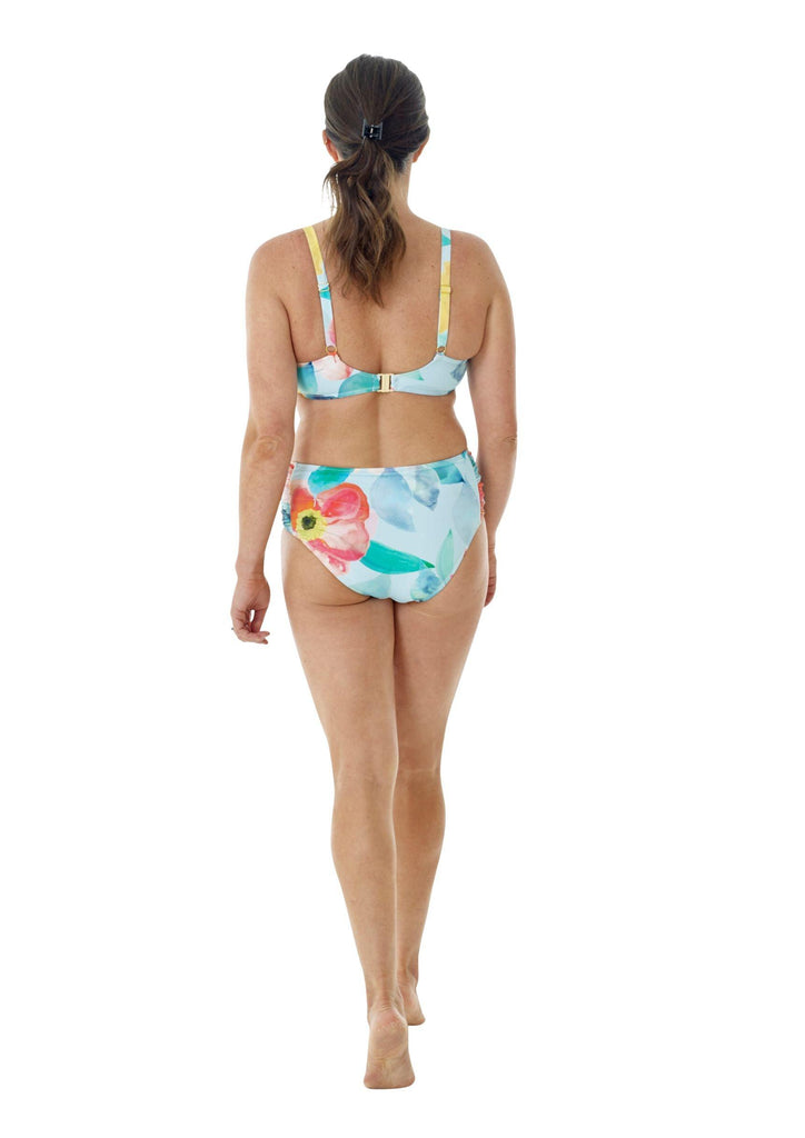Poppy Under-wired Bikini Aqua - Seaspray Swimwear